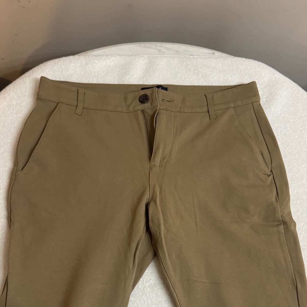 Paige Stretch Tan Pants